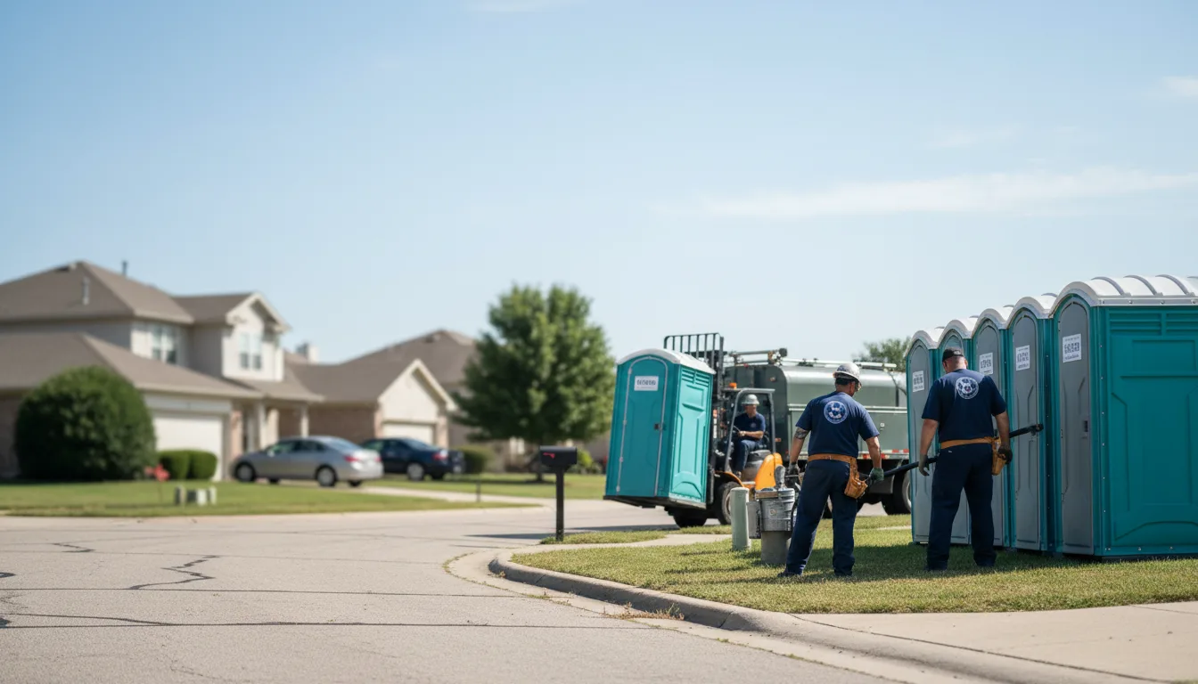 Porta Potty Rental in Sublette, IL near me